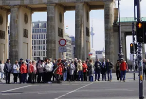 Reisegruppe in Berlin